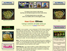 Tablet Screenshot of cureolives.com